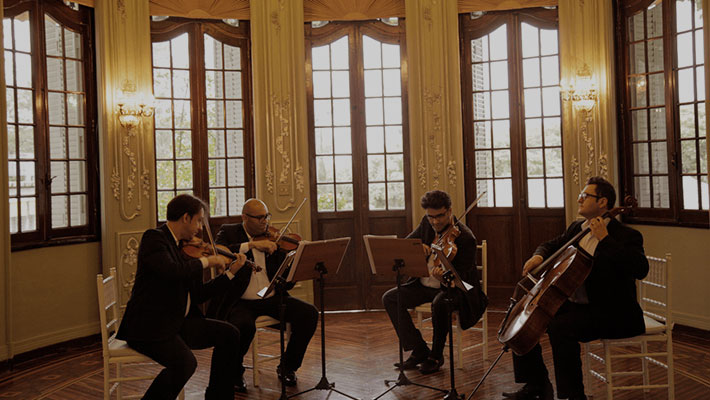 Coral e orquestra para casamento